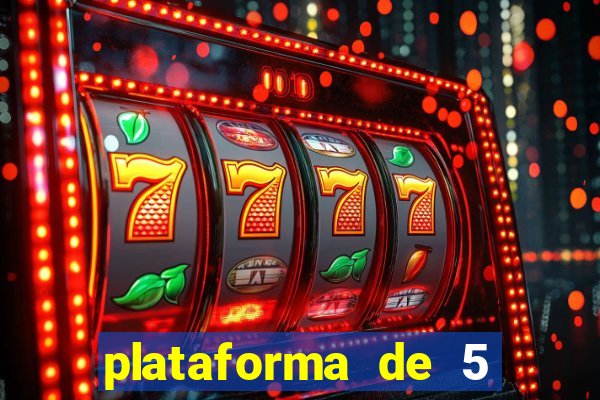 plataforma de 5 reais tigre